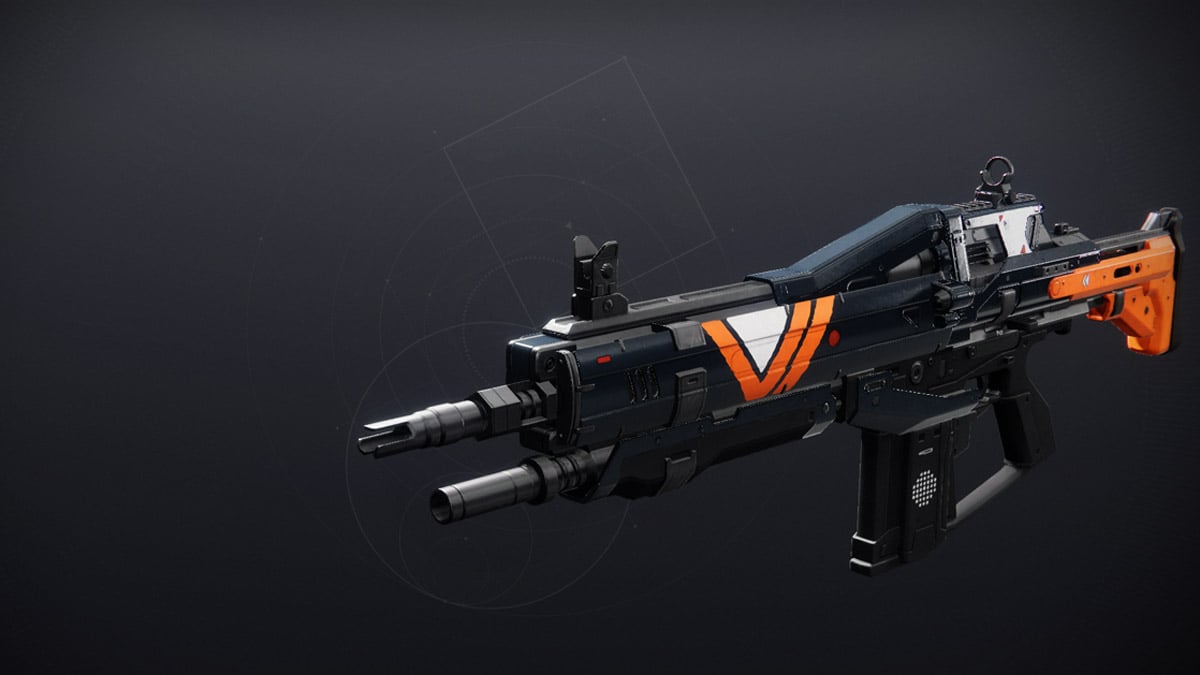 The Shadow Price auto rifle from Destiny 2.