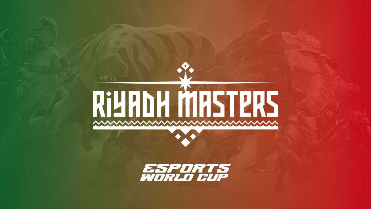 The Riyadh Masters and EWC logos.