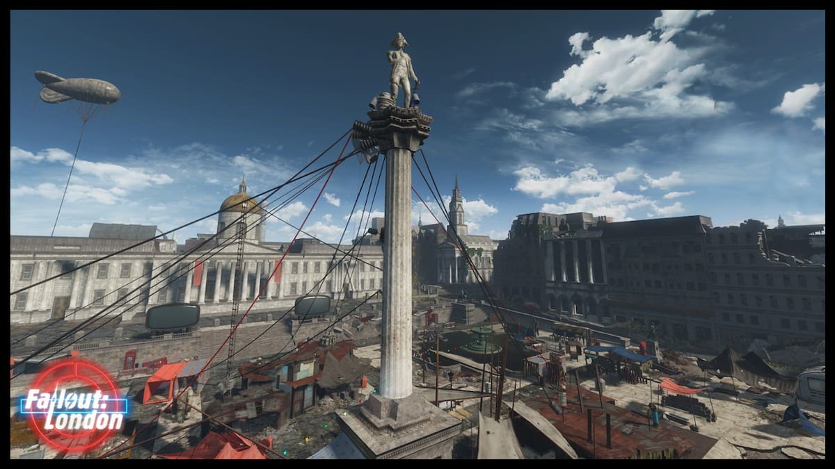 Trafalgar Square in Fallout London