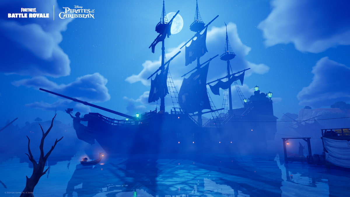 Как найти и победить босса в Fortnite x Pirates of the Caribbean Cursed Sails