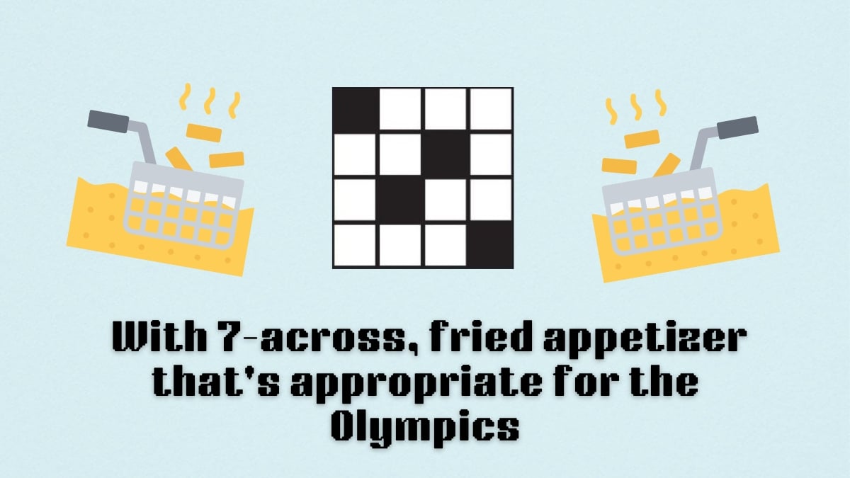 fried appetizer that's appropriate for the Olympics clue in nyt mini crossword july 24