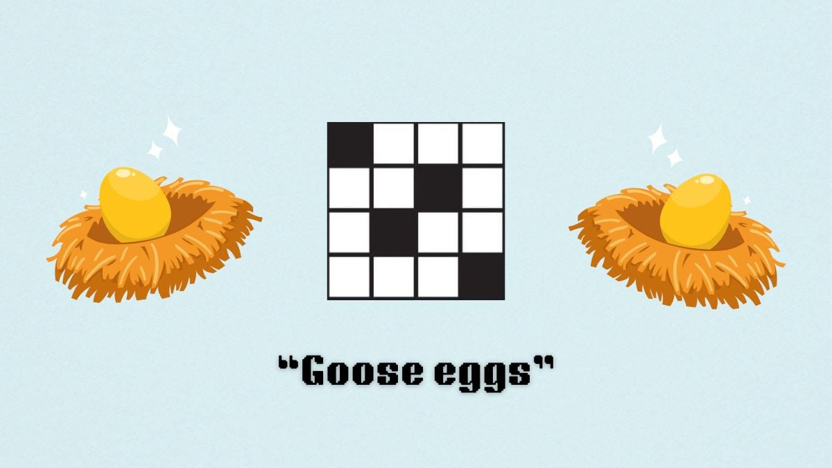 goose egg clue july 26 nyt mini crossword