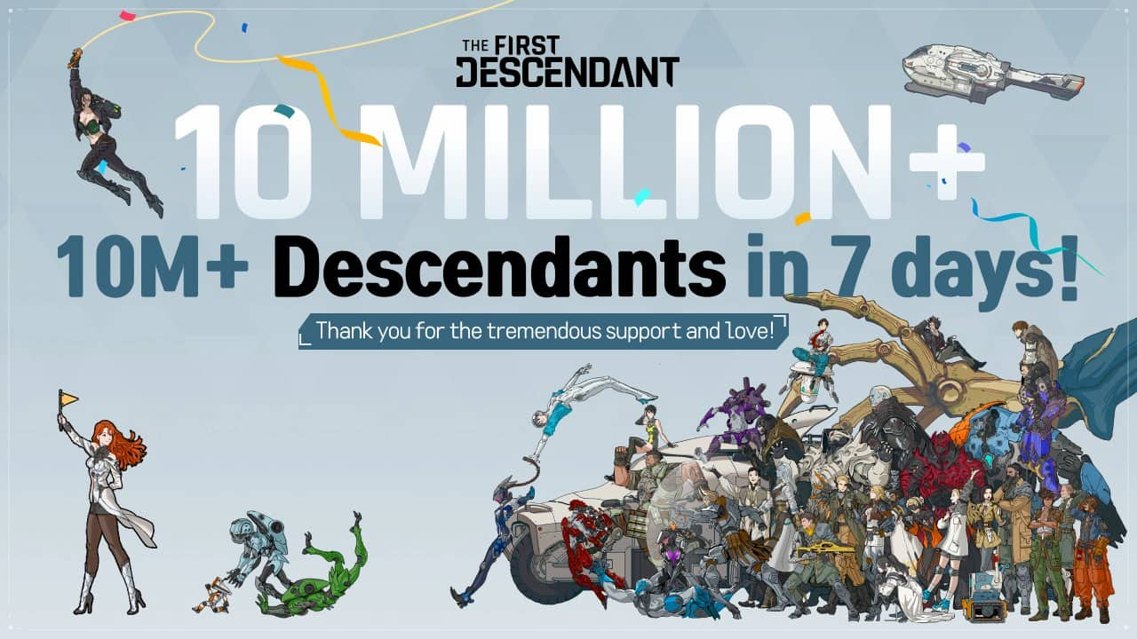 The First Descendant overcomes bad reviews to hit mega player milestone