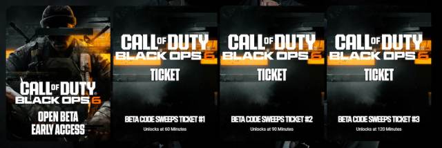 CoD BO6 beta codes CDL Sunday