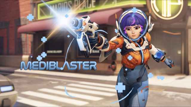 Mediblaster ability for Juno in Overwatch 2