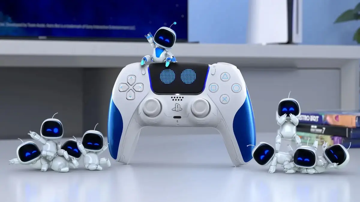 Контроллер Astro Bot для PS5, выпущенный ограниченным тиражом, почти такой же милый, как и сама игра.