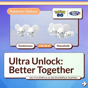 tandemaus pokemon go ultra unlock key art