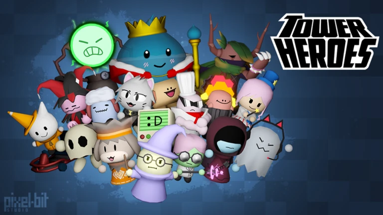 tower heroes roblox key art