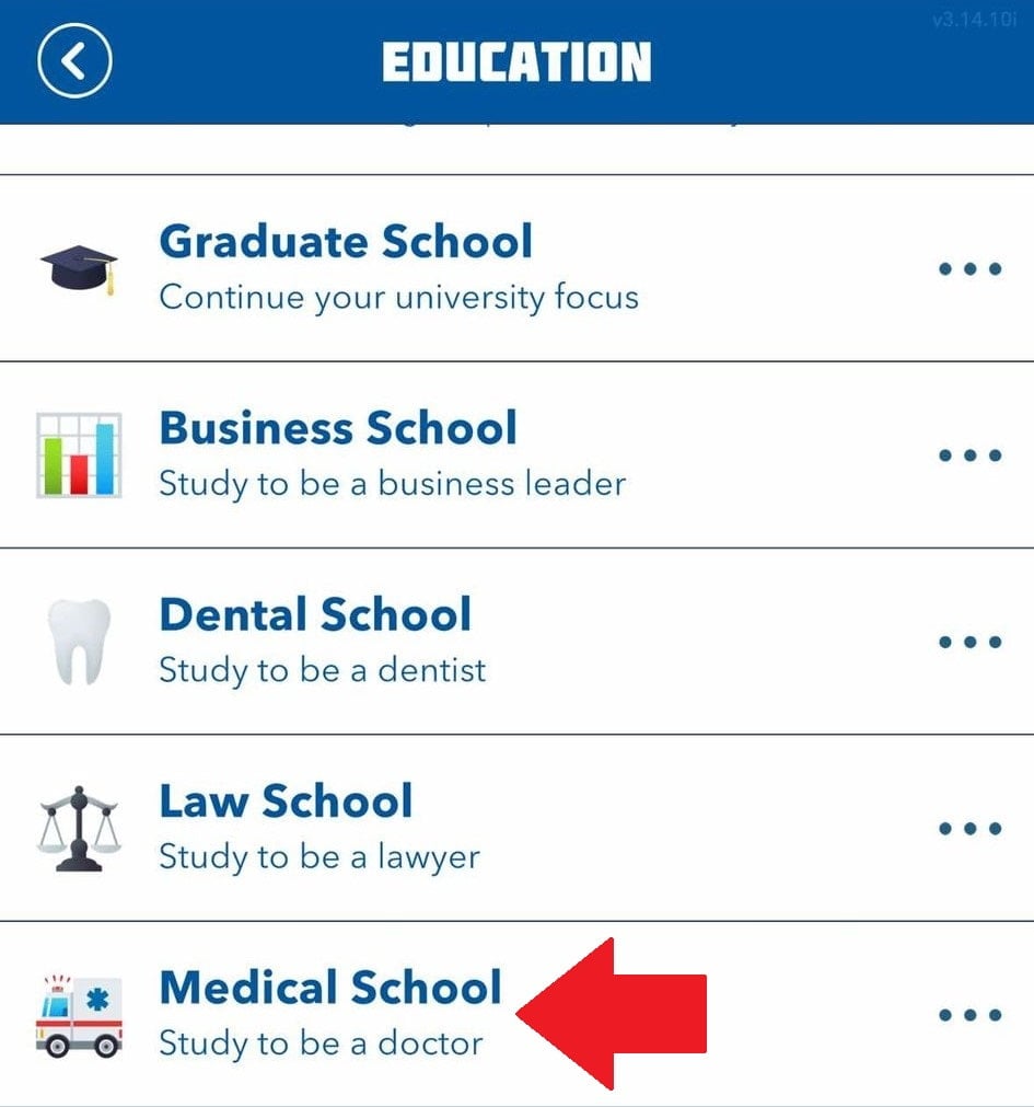 How to become a brain surgeon in BitLife