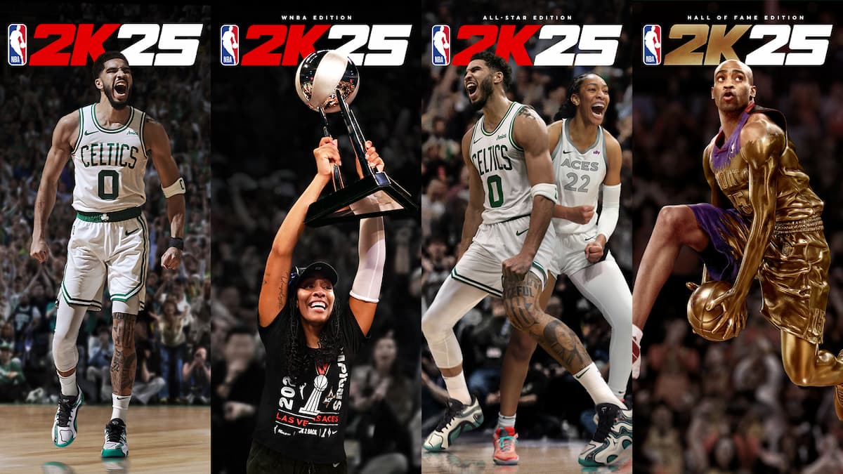 NBA 2K25 представляет первую обложку двух лиг с участием чемпионов NBA и WNBA