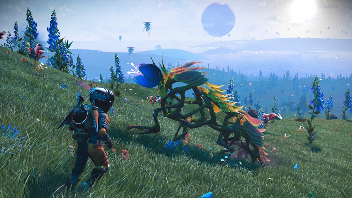 New creature type in No Mans Sky 5.0 update.