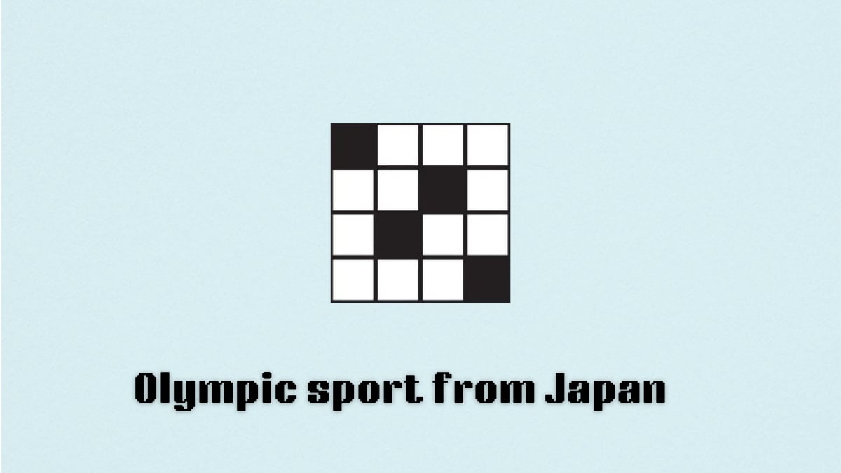 olympic sport from japan nyt mini crossword july 12