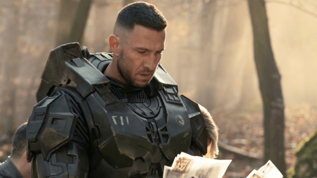 Pablo Schreiber appears as the Master Chief in Paramount's Halo TV series.