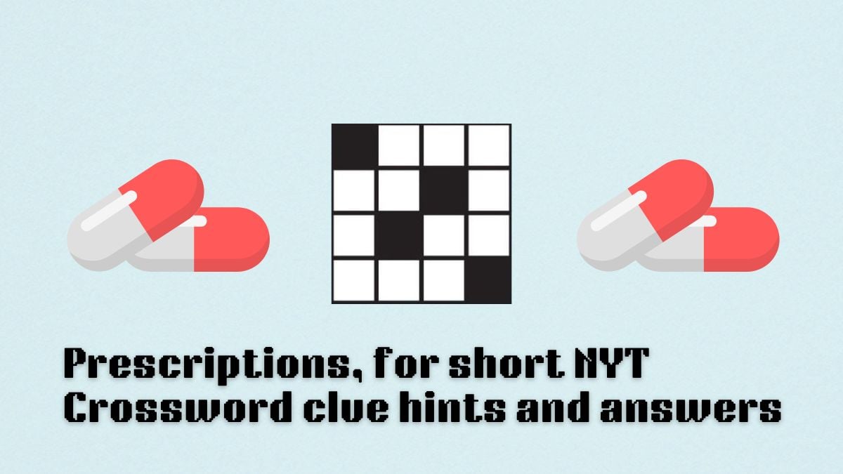 nyt mini crossword prescriptions for short