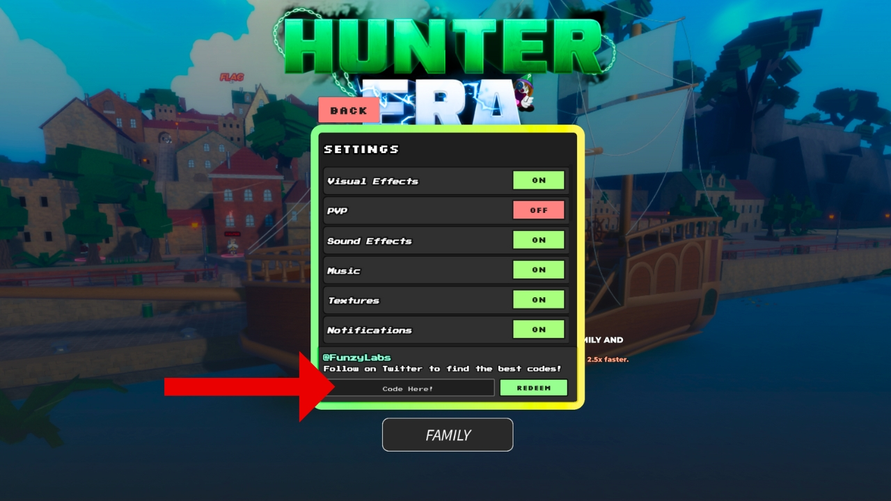 Hunter Era codes (July 2024)