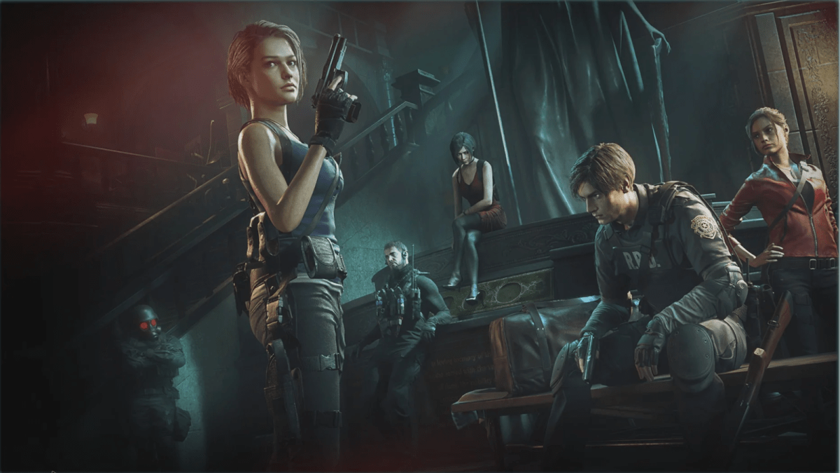 Jill Valentine, Chris Redfield, Ada Wong, Leon Kennedy, Claire Redfield and Hunk wallpaper from Resident Evil.