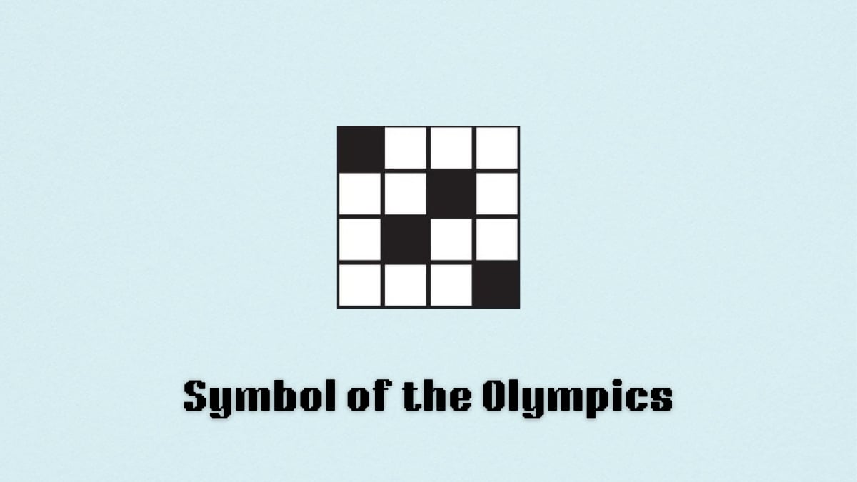 Symbol of the Olympics NYT Crossword clue hints and answers