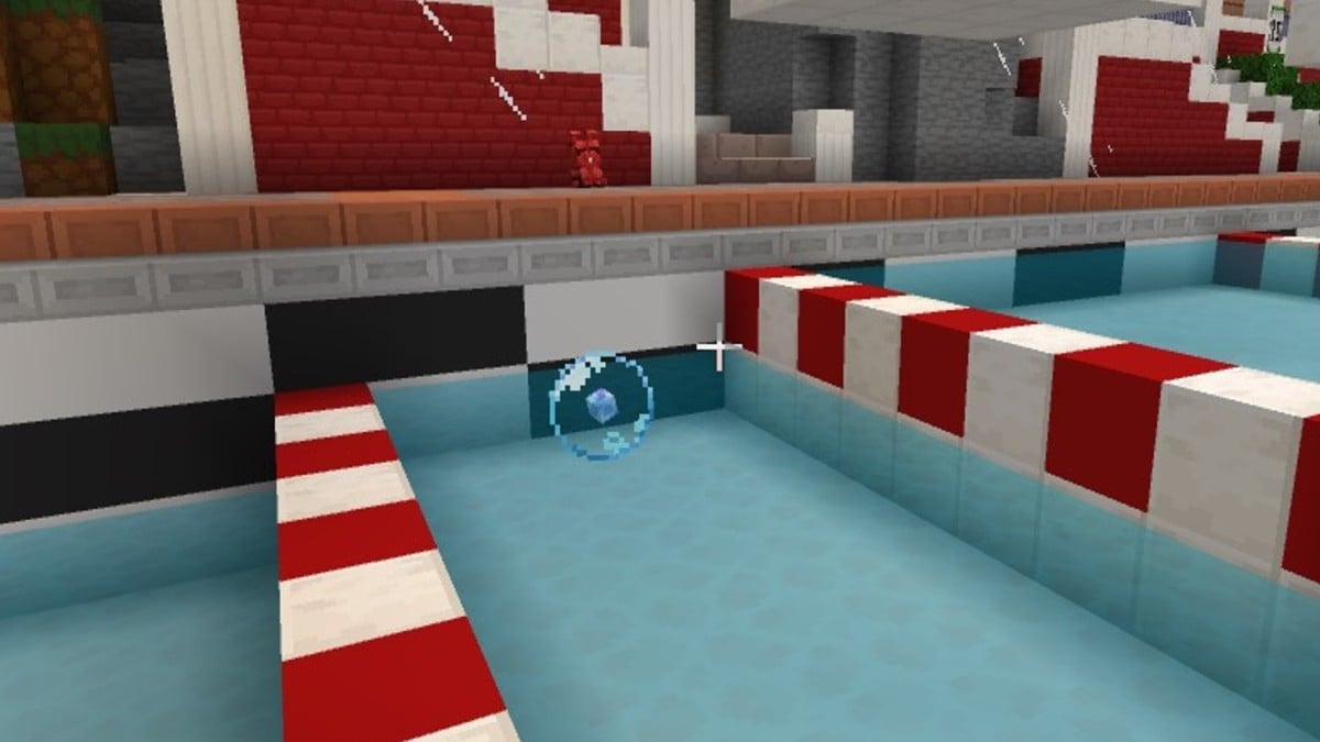 Lost Pearl in Minecraft's MCC event Aqua Axolotls challenge