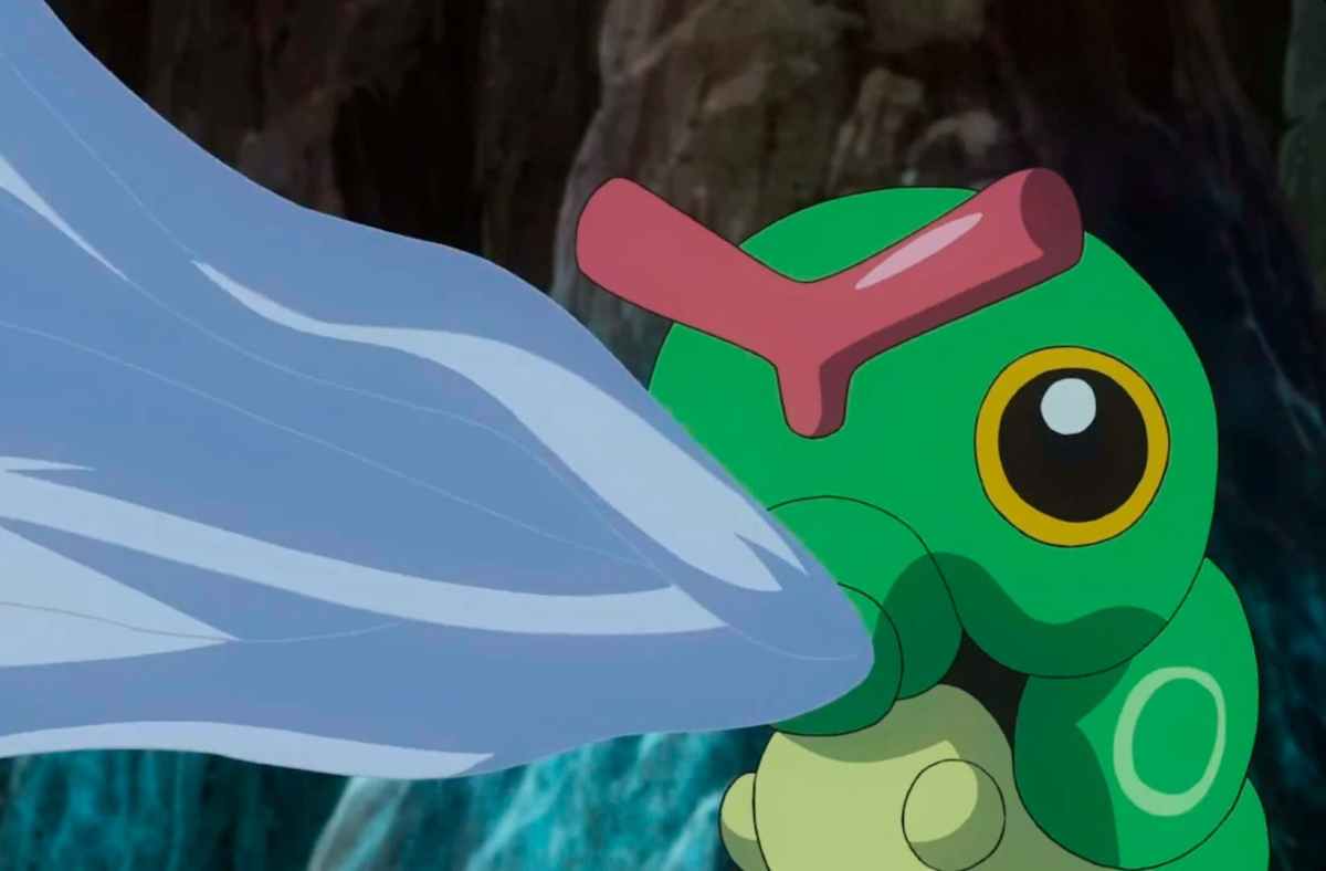 Caterpie from Pokemon.