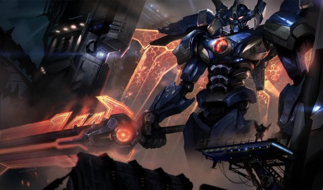 Mecha Aatrox league of legends