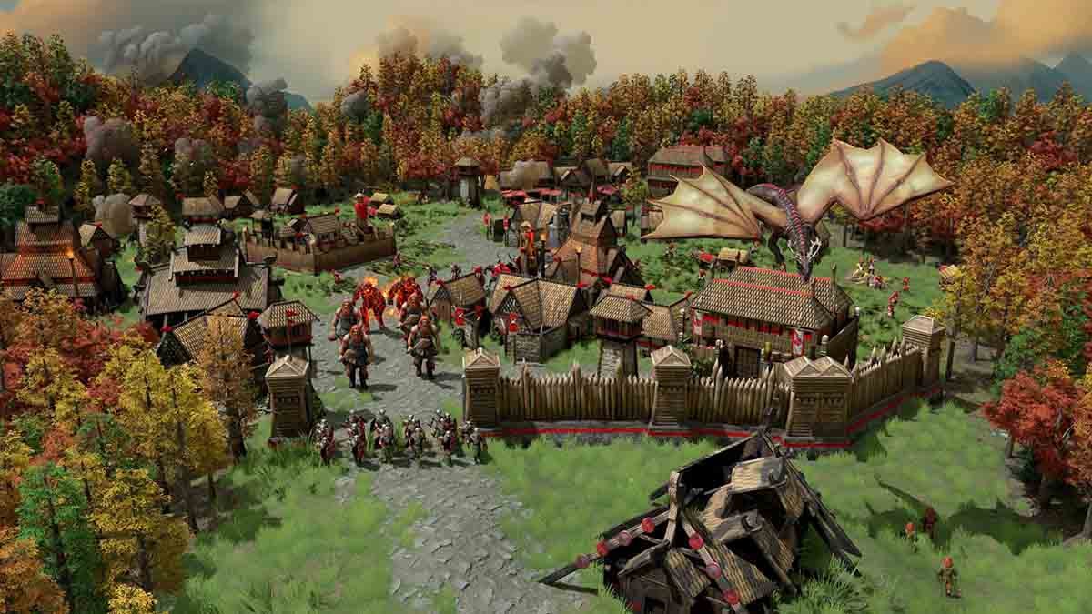 Как вращать здания в Age of Mythology: Retold