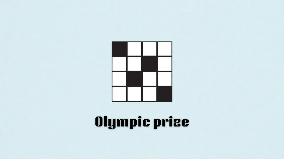 ‘Olympic prize’ NYT Mini Crossword clue answer and hints