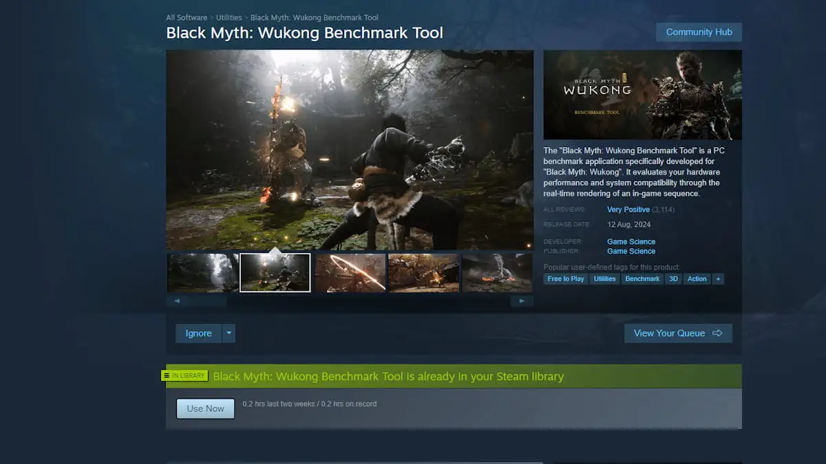 How to download and use the Black Myth Wukong Benchmark Tool