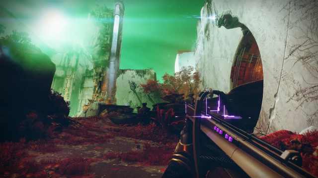 A Guardian holds Choir of One in Nessus' Artifact's Edge.