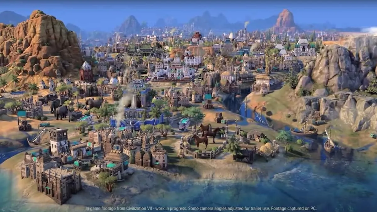 All new features shown in the Civilization 7 gameplay showcase