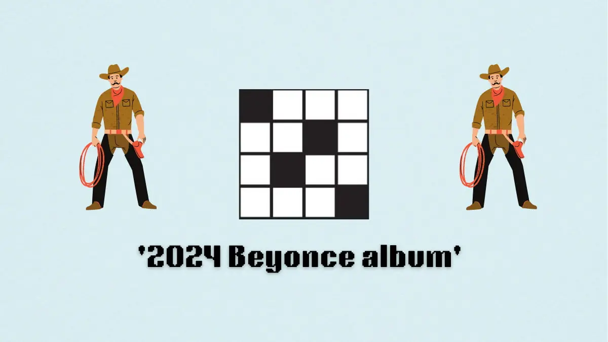 '2024 Beyonce album' NYT Mini Crossword Aug. 3 answer and hints Dot