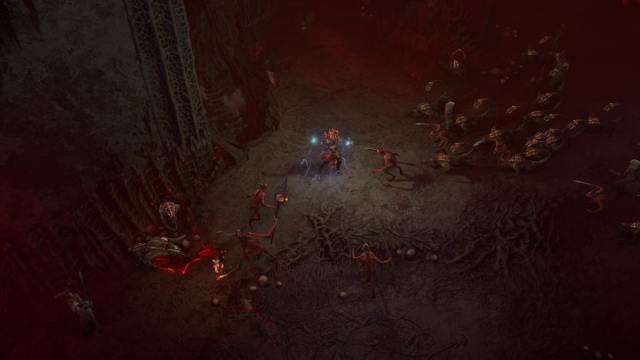 A screenshot from the new season in Diablo 4.