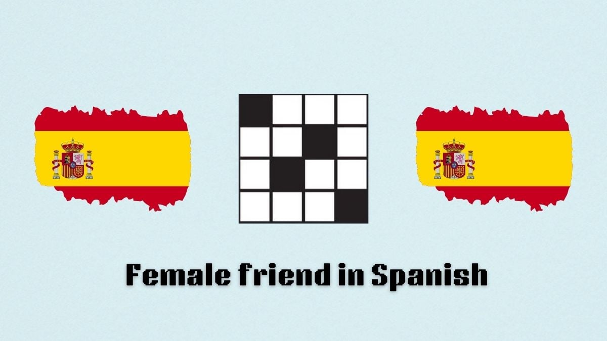 artwork for nyt mini female friend in spanish crossword clue