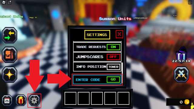 Five Nights TD How to redeem codes