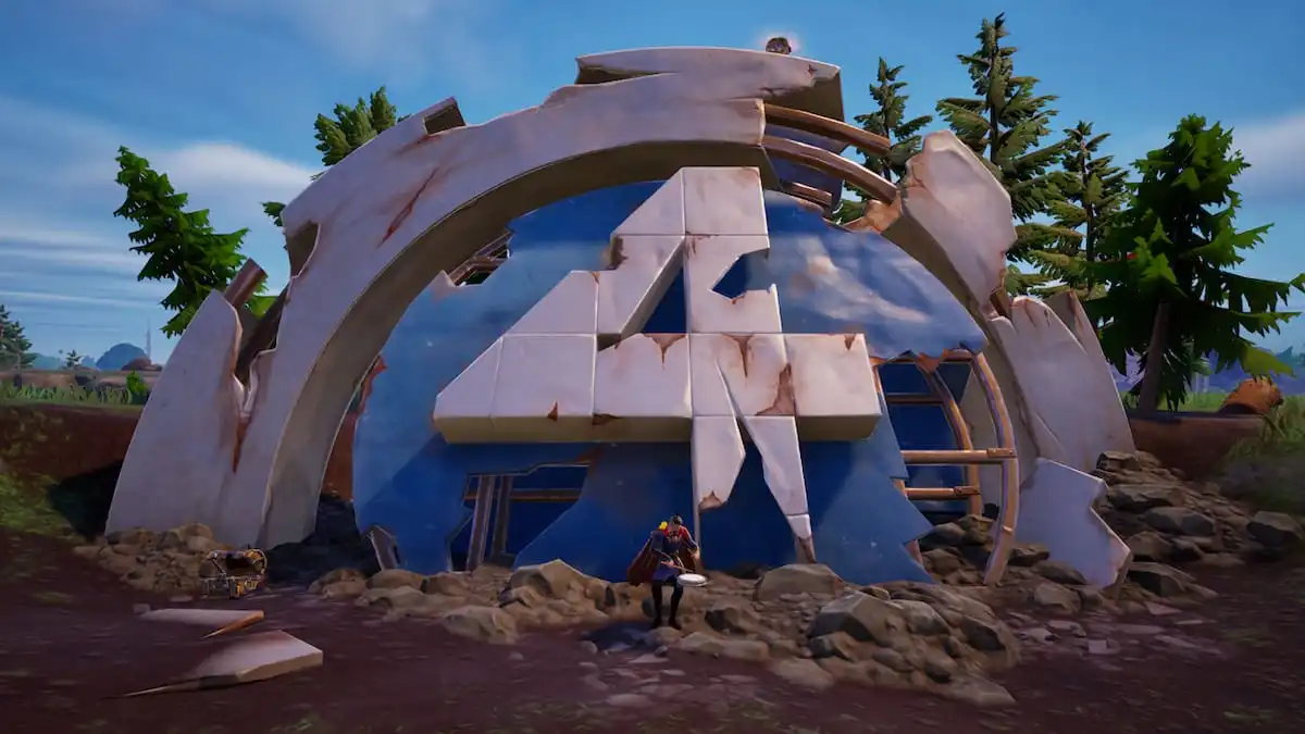 How to get Doom’s Logs at the Memorial statue and the Fractured Four in Fortnite