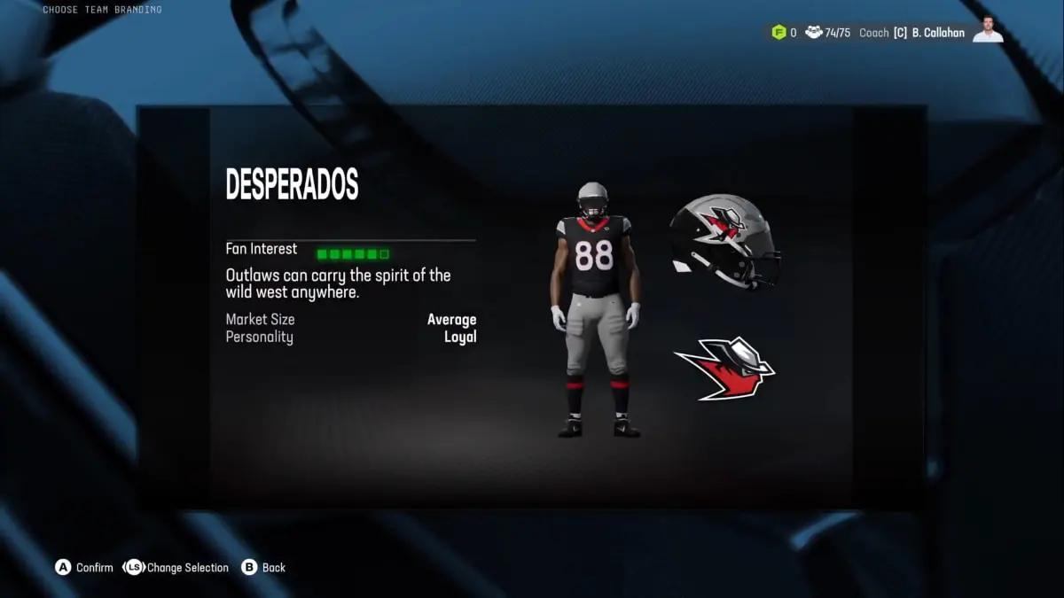 All Madden 25 relocation teams and uniforms