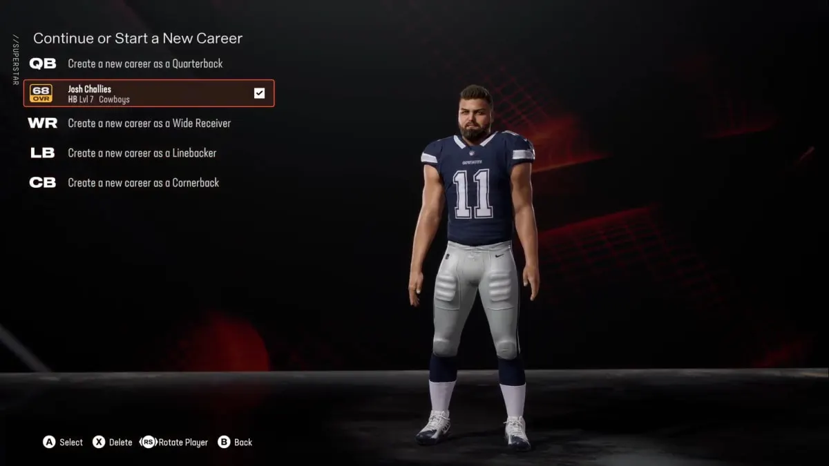 Как перенести своего игрока College Football 25 Road to Glory Player в режим Madden 25 Superstar