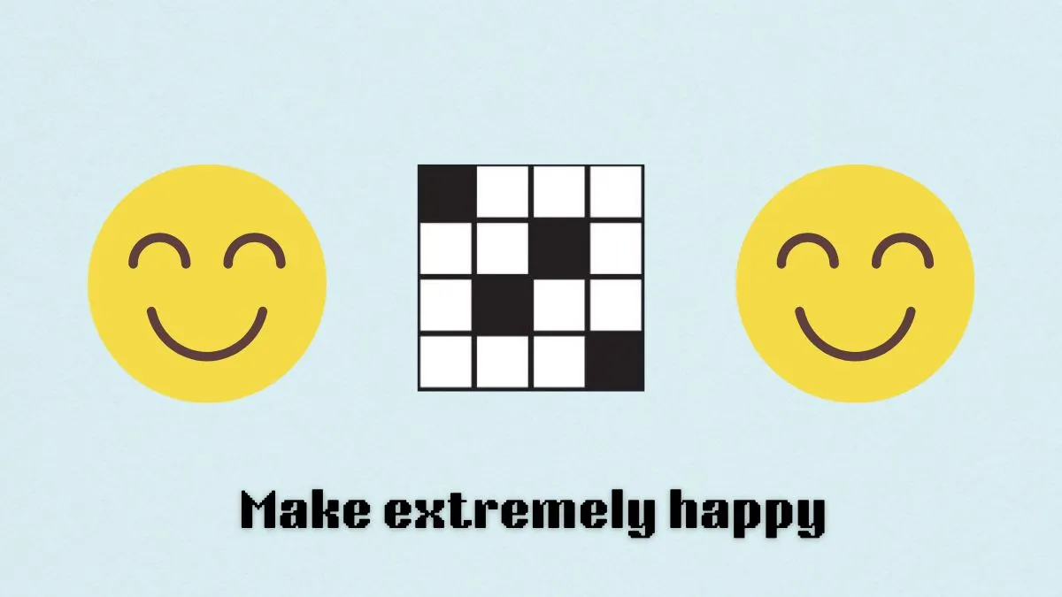 ‘Make extremely happy’ NYT Mini Crossword solution and hints