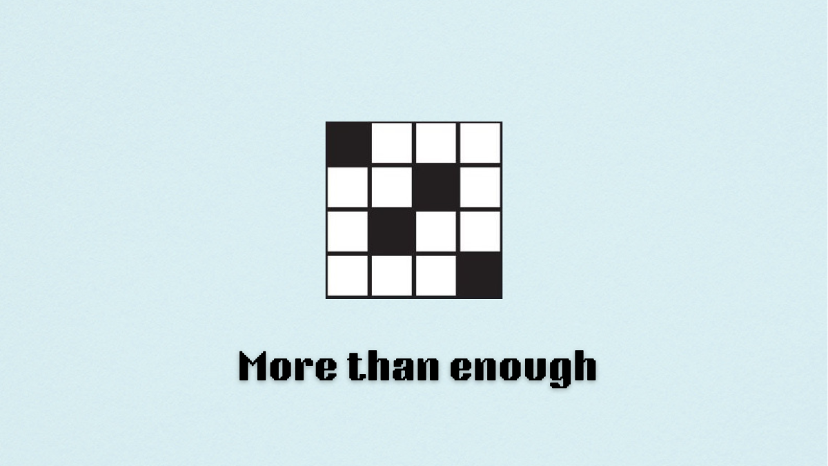 ‘More than enough’ NYT Mini Crossword clue answer and hints