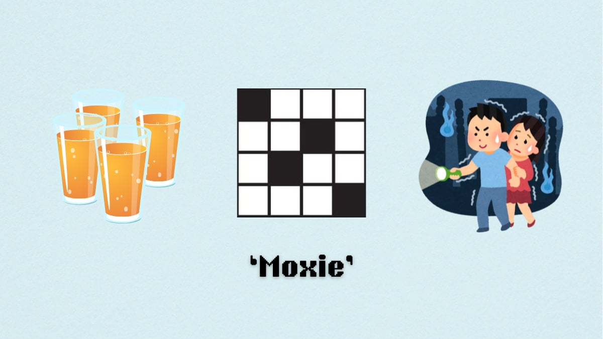 ‘Moxie’ NYT Mini Crossword clue answer and hints