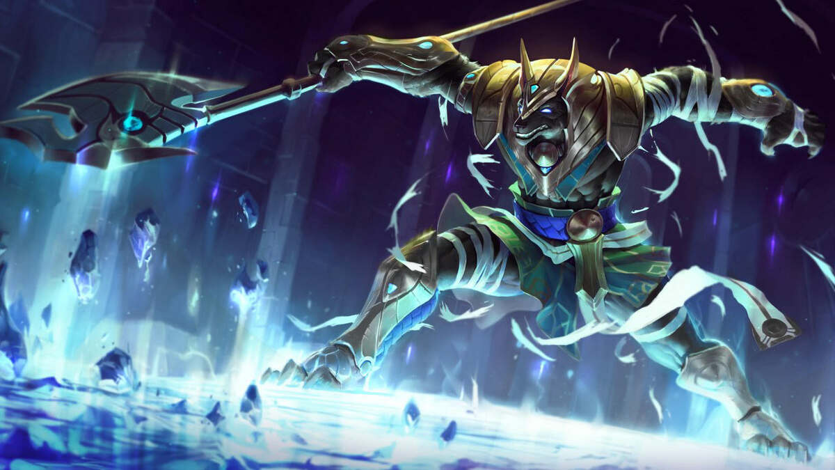 Nasus classic splash art league of legends