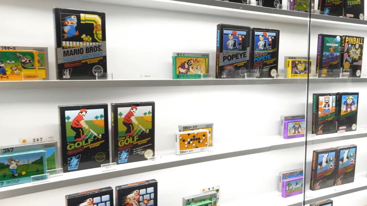 You can find nearly everything at the Nintendo Museum—from baby strollers to rifles