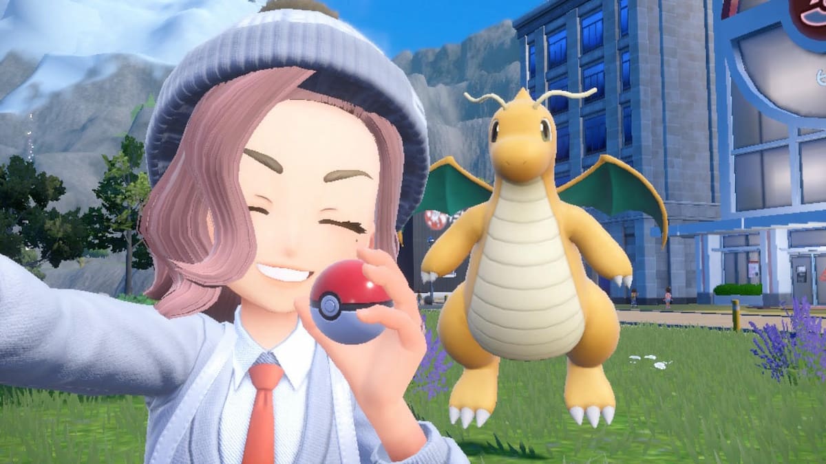 What time does the Unrivaled Dragonite Tera Raid event start and end in Pokémon Scarlet and Violet?