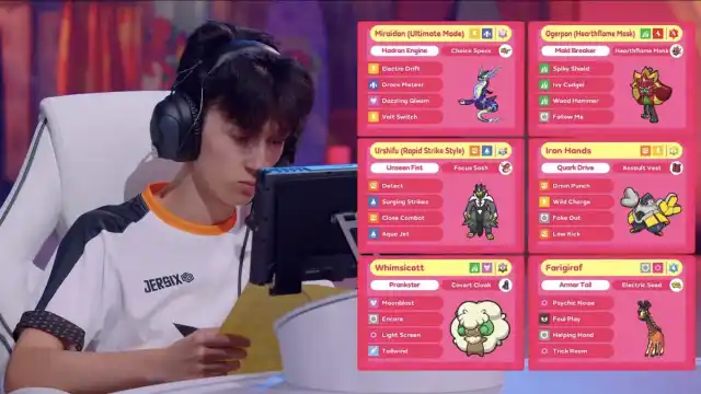 2024 world champ Luca Ceribelli's winning Pokémon team.