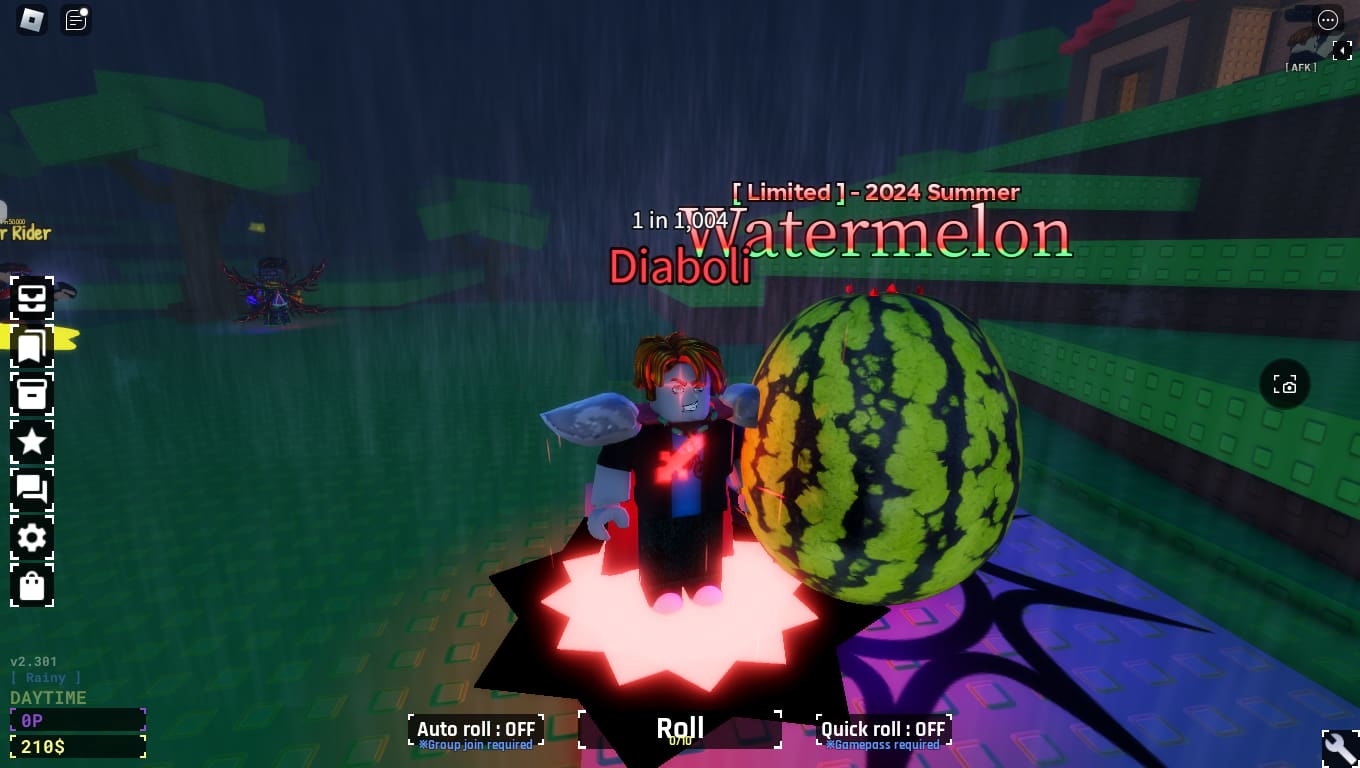 Sol’s RNG – How to get Watermelon in Lime and Jake quest