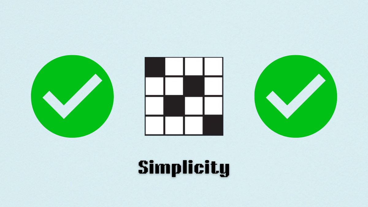 ‘Simplicity’ NYT Mini Crossword clue Aug. 12 answer and hints