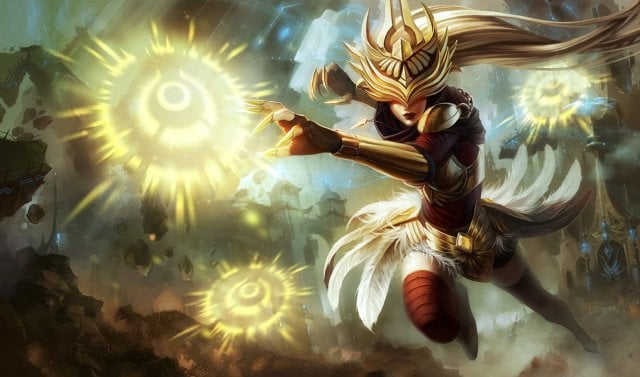 Justicar Syndra league  of legends