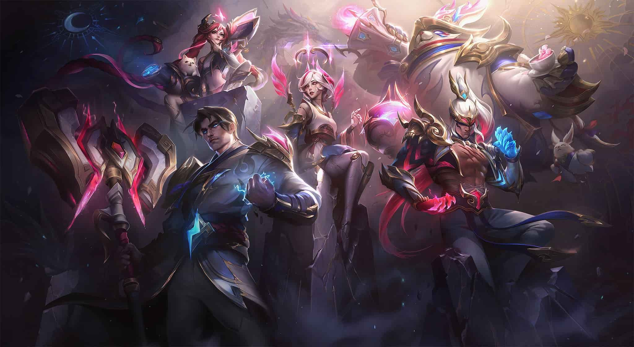 T1's 2023 Worlds skins are finally available in League of Legends Dot