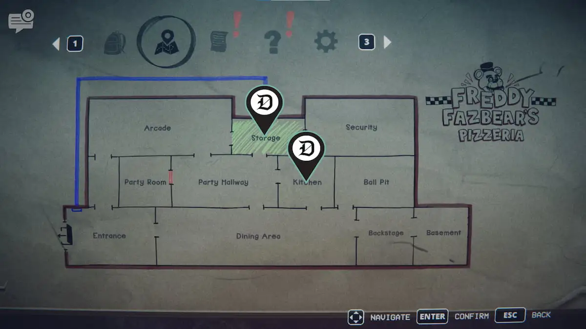 How to find dad’s name tag and family vacation photo locations in FNAF Into The Pit