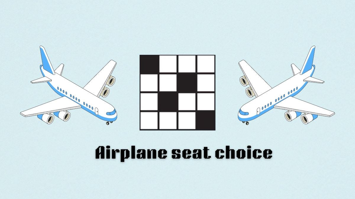 artwork for nyt times mini crossword's grippy airplane seat choice clue for august 6