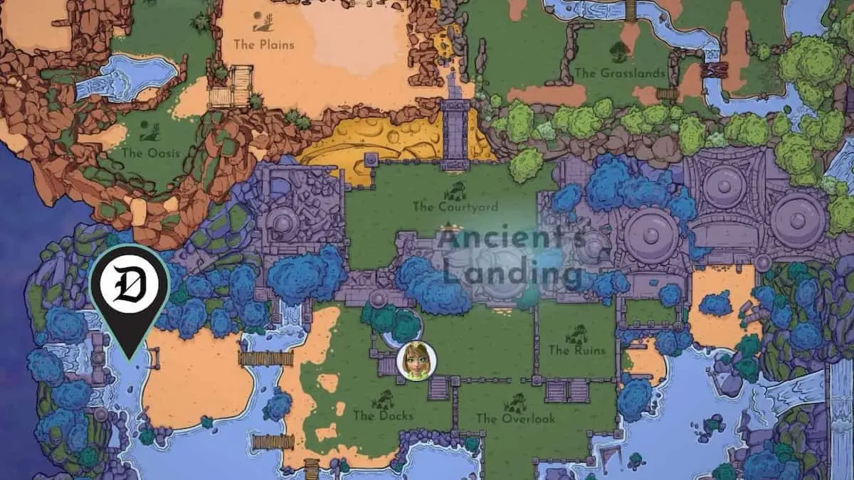 How to find the Ancient Ruins in Disney Dreamlight Valley